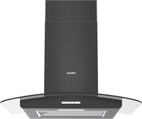 60cm Chimney Cooker Range Hood Kitchen Extractor with 3-Speed Modes