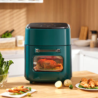 11L Large Digital Green Air Fryer Oven