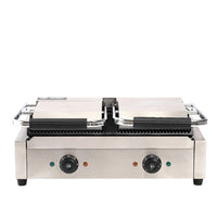 3.6KW Double Commercial Sandwich Press Grill